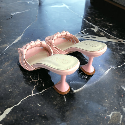 Light Pink Barbed Heels - cunei